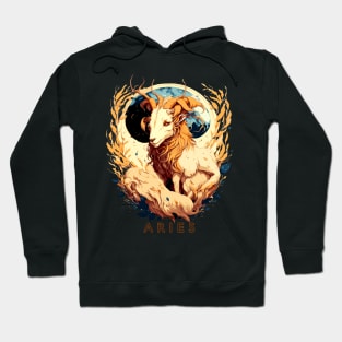 Zodiac sign Aries T-shirt Hoodie